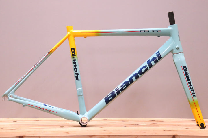 訳アリ ビアンキ BIANCHI フェニーチェ プロ FENICE PRO 2016モデル 55サイズ アルミ スカンジウム ロードバイク フレームセット 【仙台店】