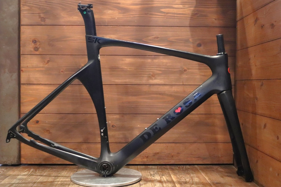 決算SALE デローザ DE ROSA SK Pininfarina DISK 2019モデル 54サイズ カーボン ディスクブレーキ ロードバイク フレームセット 【東京南麻布店】