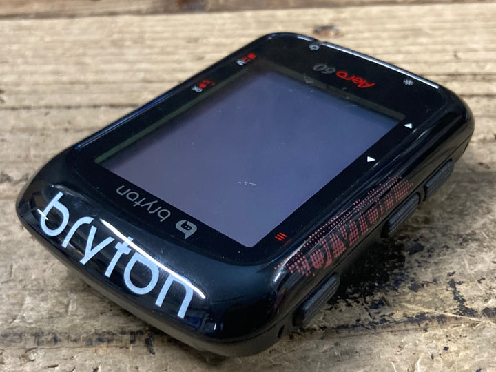KN010 ブライトン bryton Aero60 サイクルコンピューター セット 動作確認済み