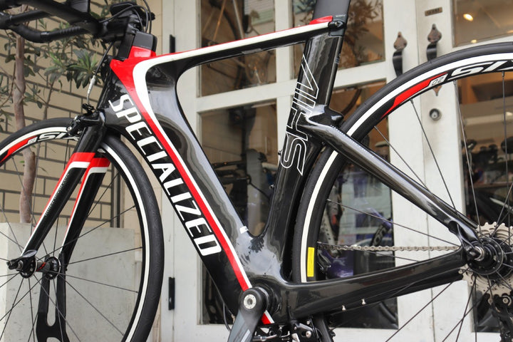 スペシャライズド SPECIALIZED シヴ SHIV EXPERT 2015モデル Sサイズ シマノ アルテグラ 6800 11S カーボン トライアスロンバイク 【横浜店】