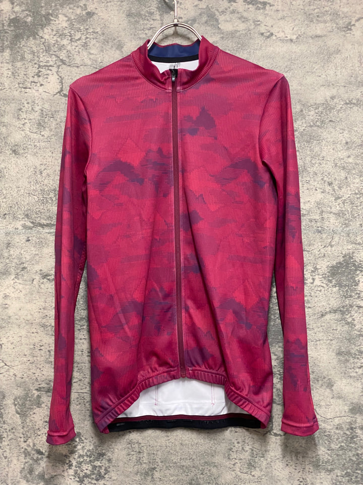 KF990 パールイズミ PEARL iZUMi 長袖 サイクルジャージ バーガンディ L