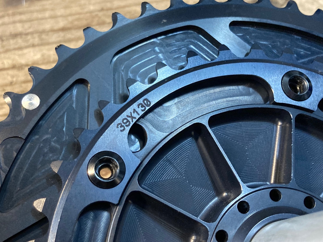 JS252 ローター ROTOR 3D+ AERO noQ クランクセット 165mm 53/39T 130BCD