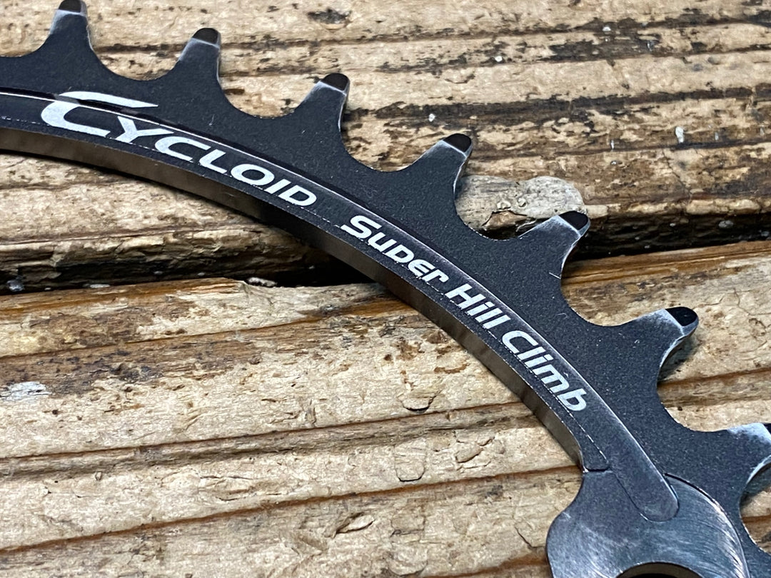 JK091 スギノ Sugino CYCLOID CY4-SHC 楕円チェーンリング 33T BCD 110mm 4ARM 11S