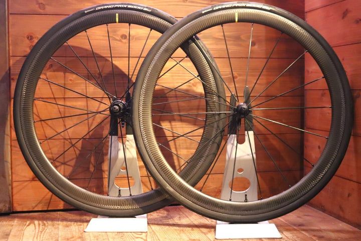 マヴィック MAVIC コスミック COSMIC SLR40 カーボン リムブレーキ チューブレス ホイールセット シマノ12/11S ワイドリム 19C 【東京南麻布店】