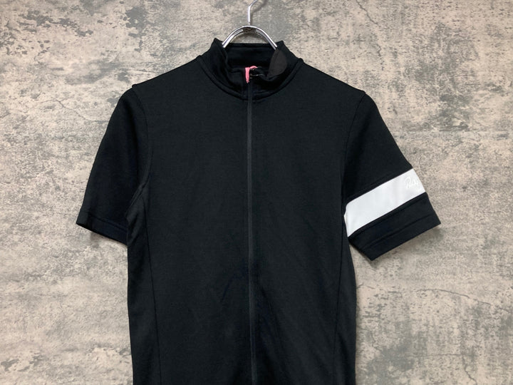 JS833 ラファ Rapha CLASSIC JERSEY 半袖 サイクルジャージ 黒 S
