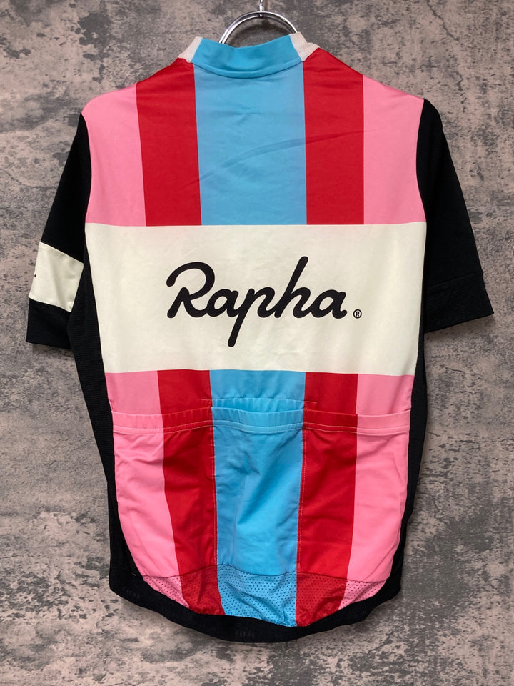 JF414 ラファ Rapha PROTEAM JERSEY 総柄 XS