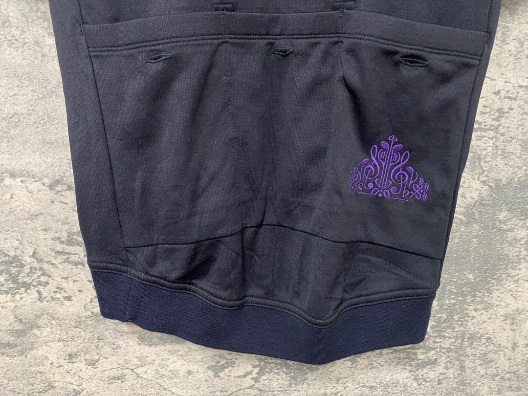 JG244 ラファ Rapha IMPERIAL WORKS CLUB JERSEY 半袖 サイクルジャージ ハーフジップ 黒 S