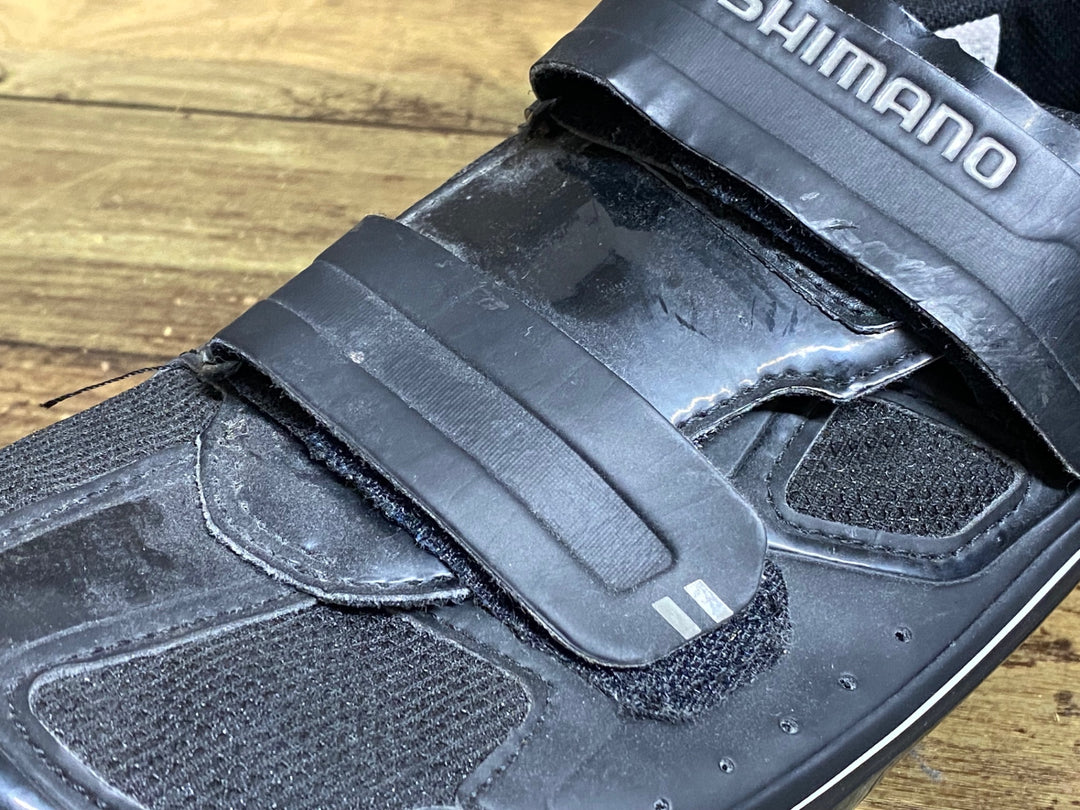 JM474 シマノ SHIMANO R065 SH-R065L ビンディングシューズ EU43 黒 3穴