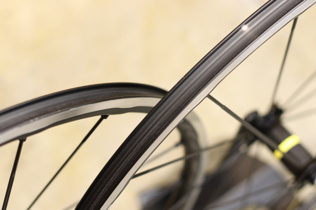 訳あり マヴィック MAVIC キシリウム KSYRIUM プロ PRO SL アルミ クリンチャー ホイールセット シマノ 11S/12S ナローリム 15C 【立川店】