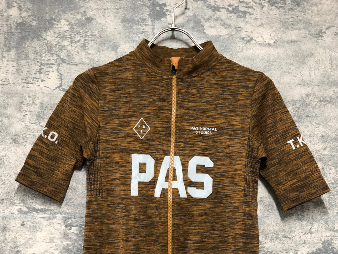 KK157 パスノーマルスタジオ PAS NORMAL STUDIOS T.K.O KNIT JERSEY 半袖 サイクルジャージ SM