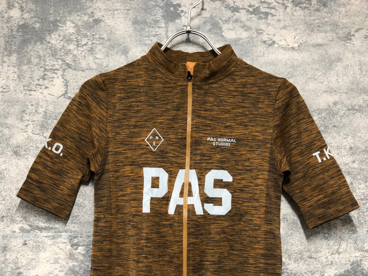 KK157 パスノーマルスタジオ PAS NORMAL STUDIOS T.K.O KNIT JERSEY 半袖 サイクルジャージ SM
