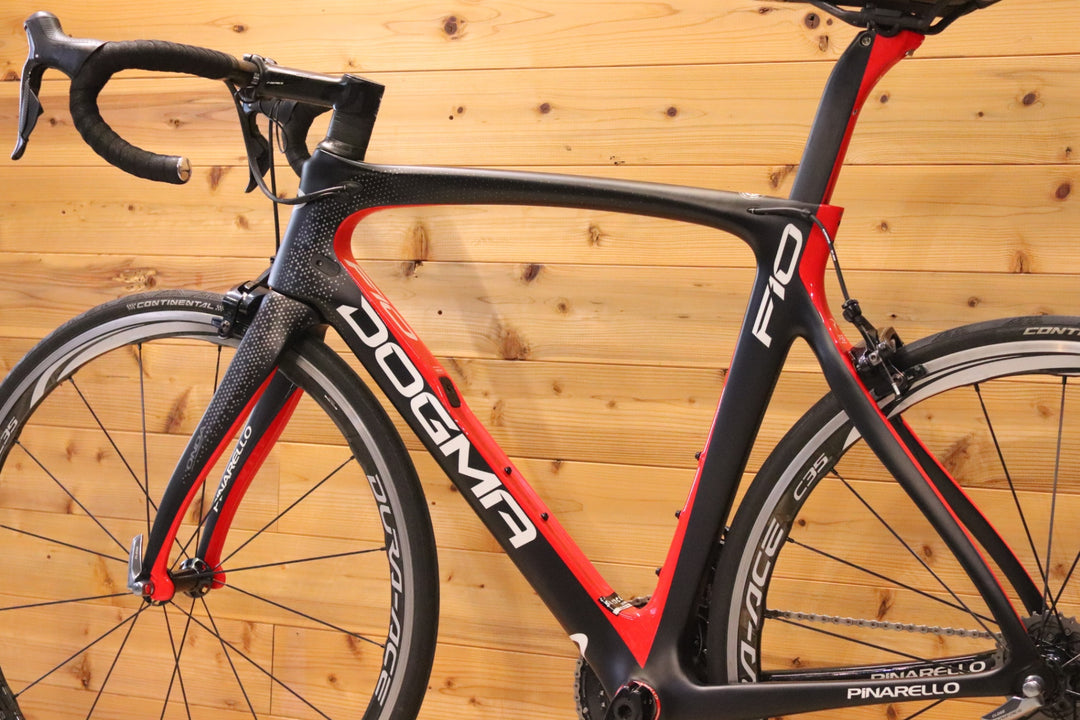 ピナレロ PINARELLO ドグマ DOGMA F10 2018 560サイズ シマノ デュラエース R9150 DI2 11S WH-9000 C35 カーボン ロードバイク 【広島店】