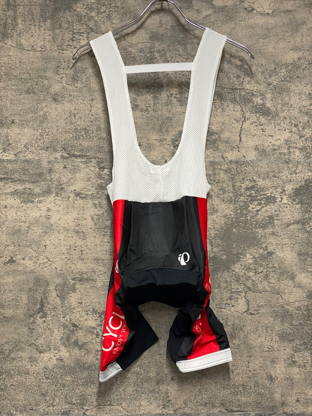 JU066 パールイズミ PEARL iZUMi ビブショーツ 黒 赤 M