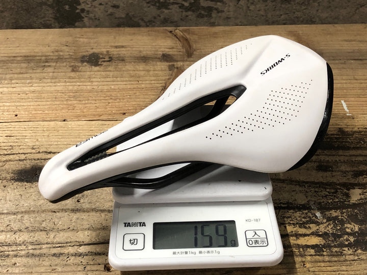 KC392 スペシャライズド SPECIALIZED S-WORKS POWER サドル カーボンレール 143mm 白