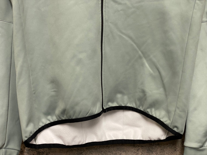 JO061 OSS BIKE WEAR 長袖 サイクルジャケット薄緑 M 裏起毛