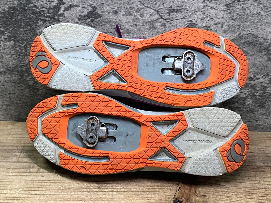 JH178 パールイズミ PEARL iZUMi ビンディングシューズ 2穴 ピンク EU38 レディース