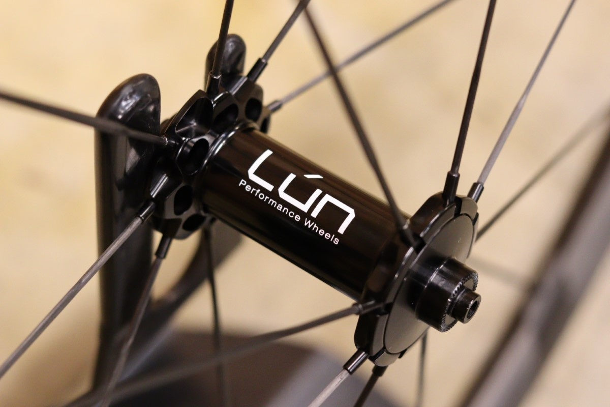 ウィンスペース WINSPACE ルンハイパー LUN HYPER R33 カーボン クリンチャー チューブレスレディ ホイールセット シマ ...