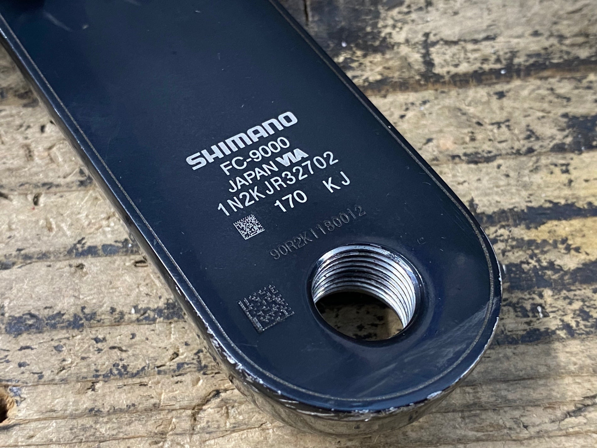 JR257 シマノ SHIMANO デュラエース DURA-ACE FC-9000 クランクセット