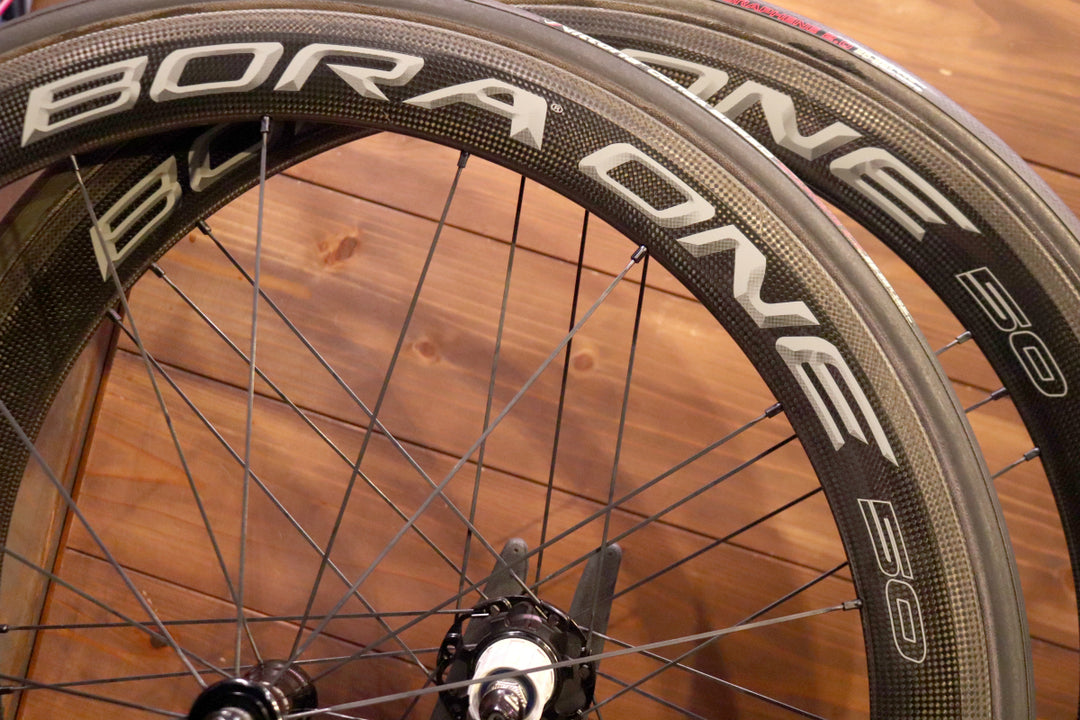 カンパニョーロ Campagnolo ボーラワン BORA ONE 50 AC3 カーボン チューブラー ホイールセット シマノ12S/11S 【南麻布店】