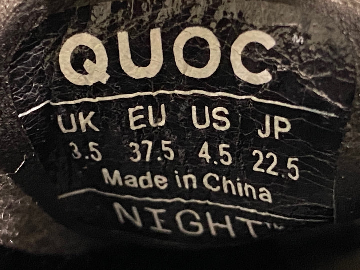 JF629 クオック QUOC NIGHT ビンディングシューズ 黒 EU37.5 3穴