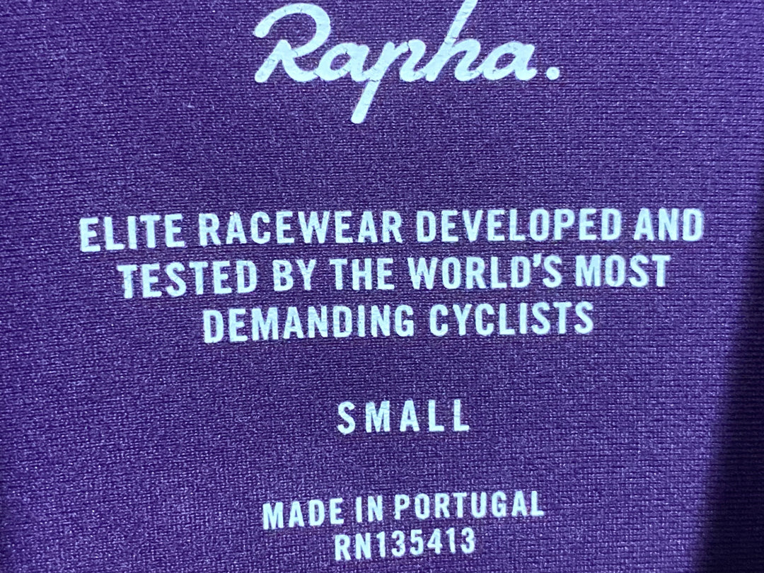 KH912 ラファ Rapha PRO TEAM LONG SLEEVE THERMAL JERSEY 長袖 サイクルジャージ パープル S