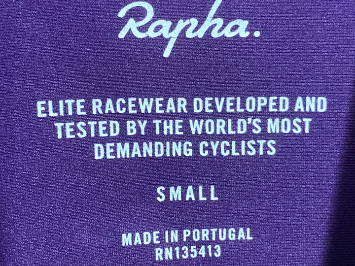 KH912 ラファ Rapha PRO TEAM LONG SLEEVE THERMAL JERSEY 長袖 サイクルジャージ パープル S