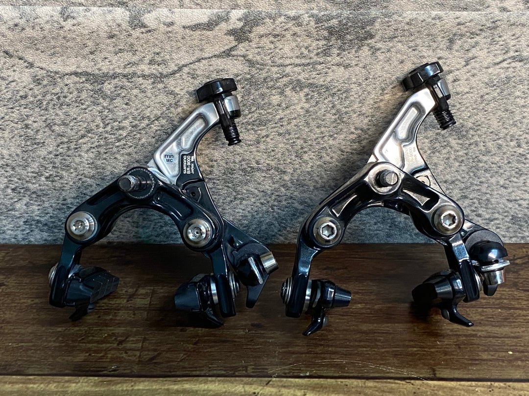 JA461 シマノ SHIMANO デュラエース DURA-ACE BR-9000 キャリパーブレーキ 前後セット ※固定ナット、ワッシャー欠品