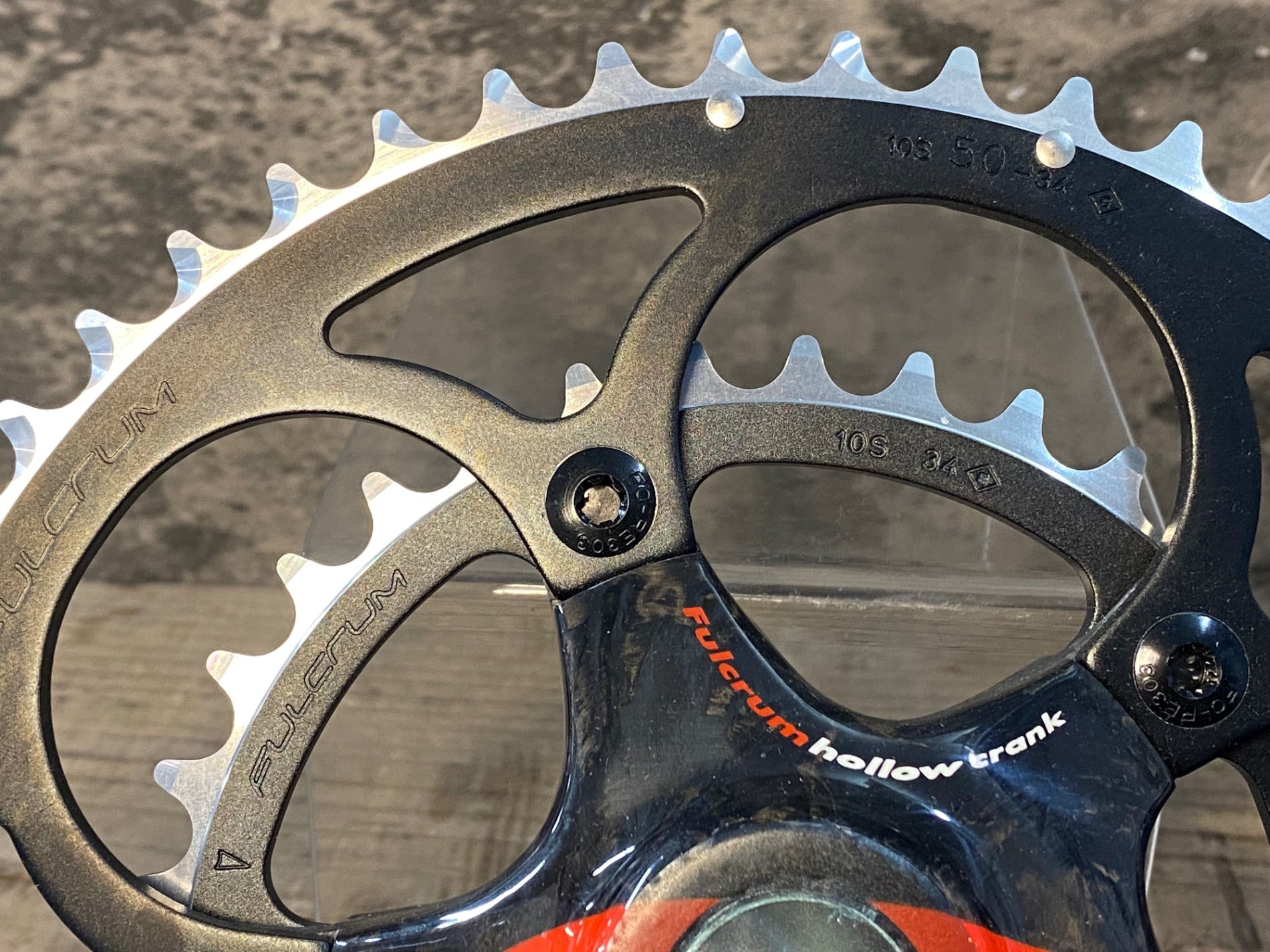 JR697 フルクラム FULCRUM RACING TORQ RS クランクセット 50/34T