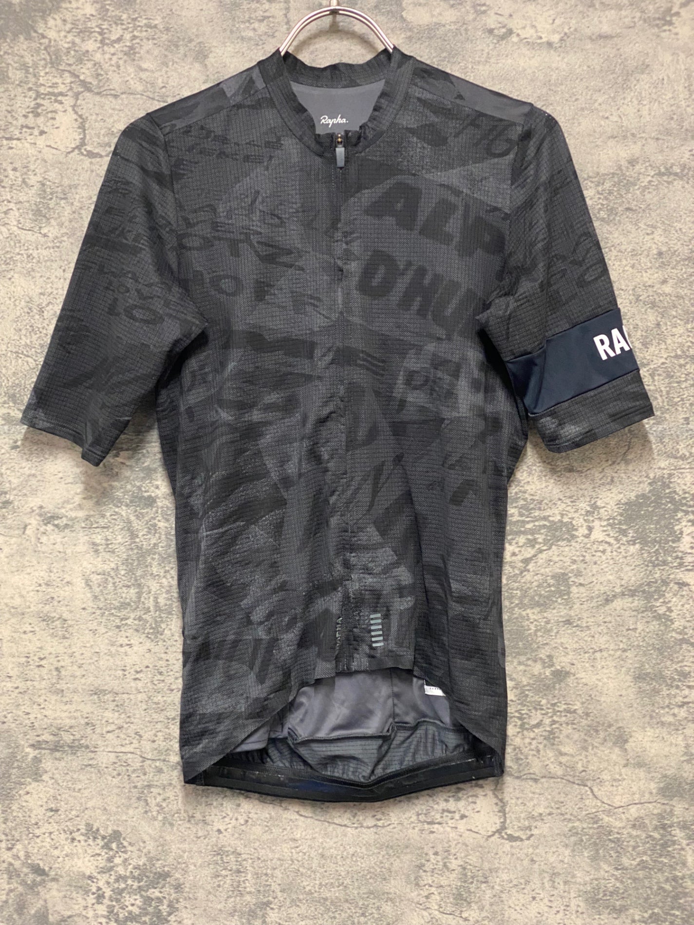 KF634 ラファ Rapha RCC PRO TEAM JERSEY 半袖 サイクルジャージ 黒 S