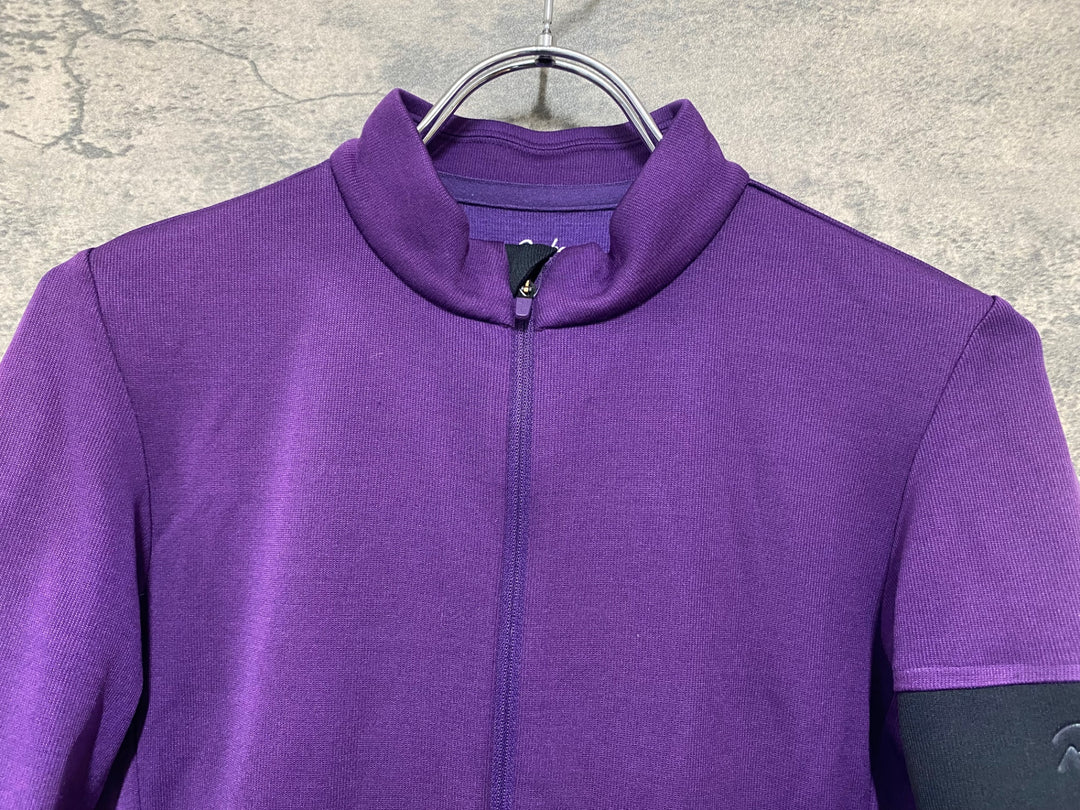 JG322 ラファ Rapha CLASSIC JERSEY Ⅱ 半袖 サイクルジャージ 紫 XS