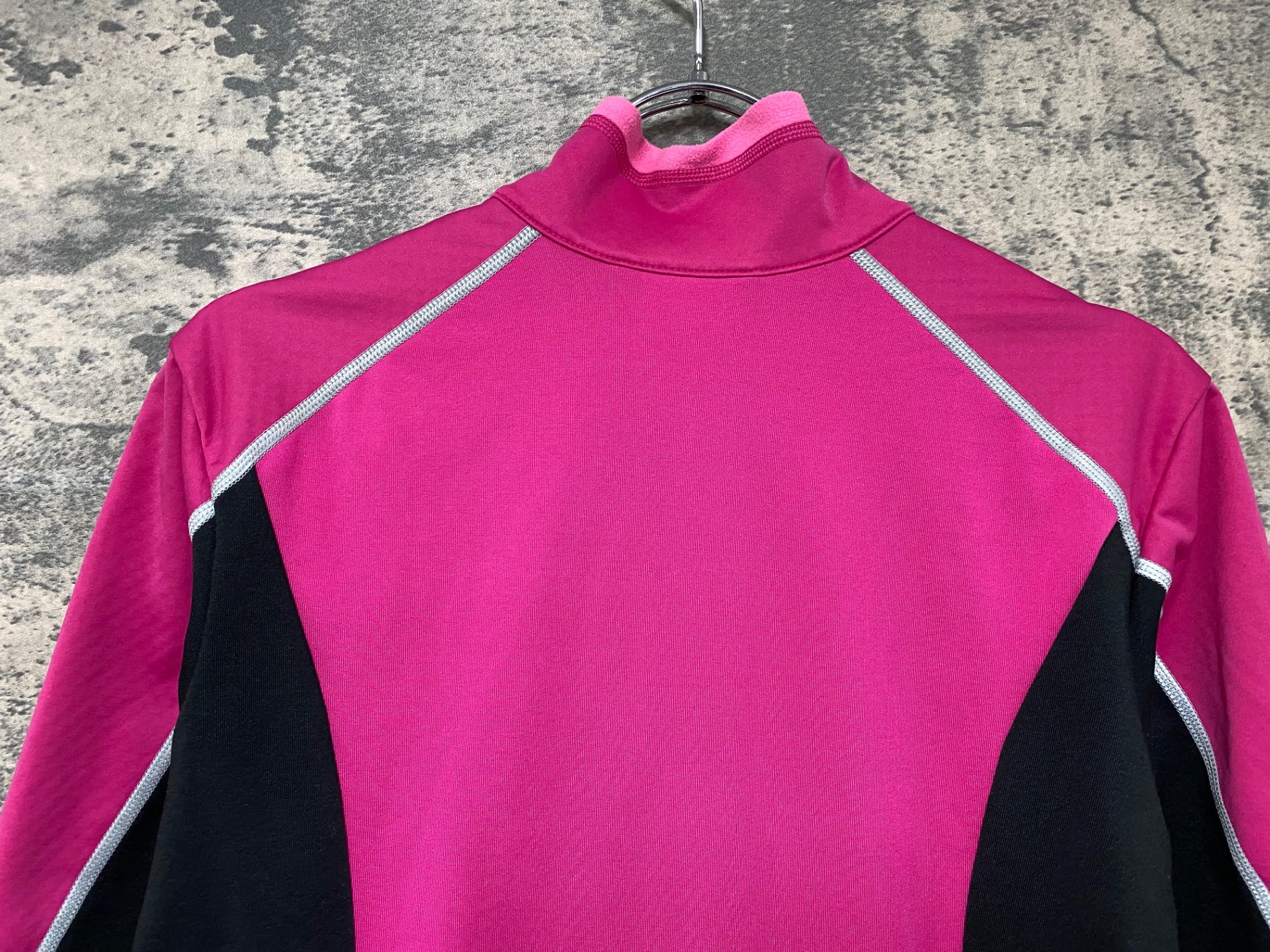 JI614 クラフト CRAFT 長袖 サイクルジャージ ピンク S 裏起毛