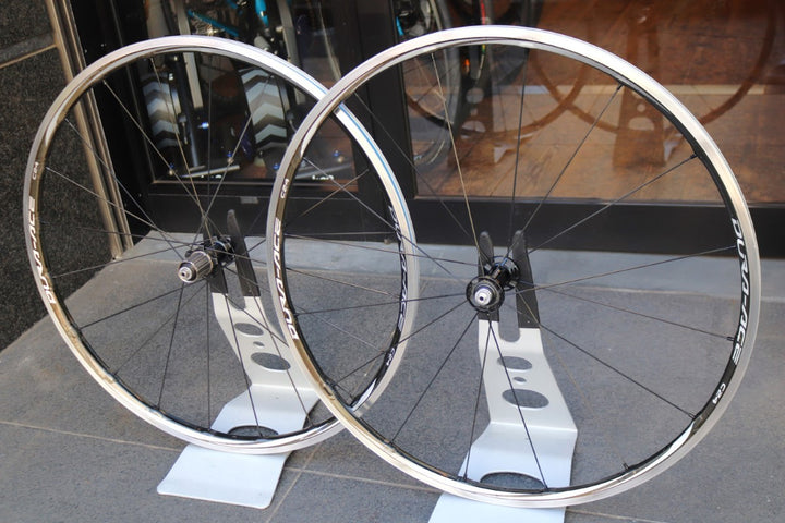 シマノ SHIMANO デュラーエース DURA-ACE WH-9000 C24 アルミ カーボン ホイールセット 12/11S 【東京南麻布店】