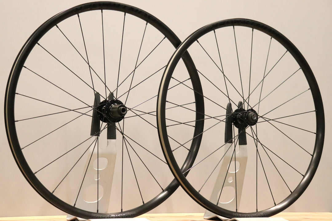 ボントレガー BONTRAGER パラダイム PARADIGM SL DISC アルミ チューブレスレディ ホイールセット シマノ11S/12S 【仙台店】