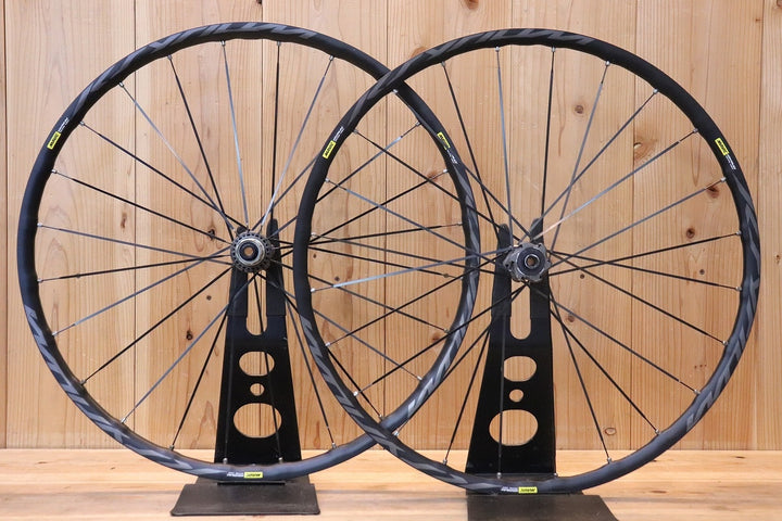 マビック MAVIC キシリウム エリート  KSYRIUM ELITE UST DISC アルミ チューブレスレディ ホイールセット シマノ11/12S 【芦屋店】