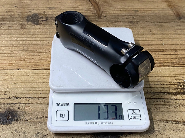 KI383 ブラックインク Black ink stem カーボンステム 黒 100mm 6°