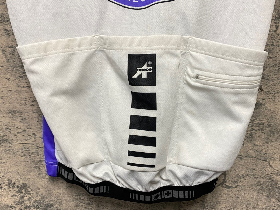KJ960 アソス ASSOS 半袖 サイクルジャージ 紫 M