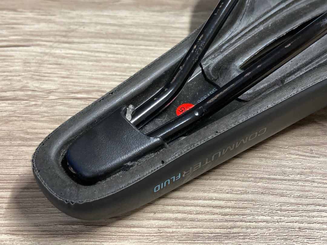 JS006 ボントレガー BONTRAGER COMMUTER FLUID サドル 黒 165mm クロモリ