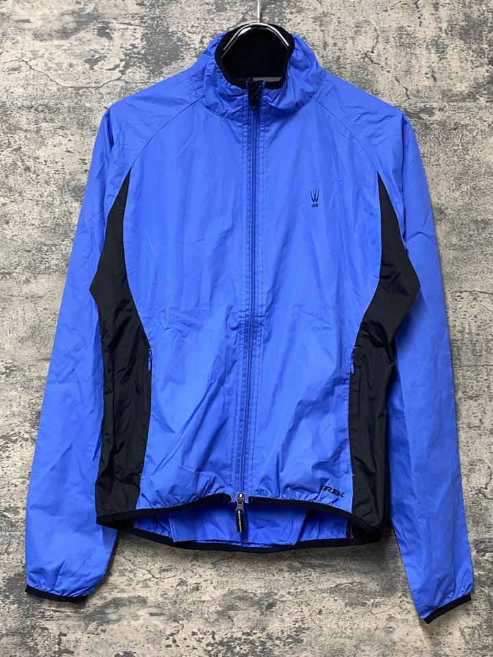 KN823 トレック TREK 長袖 ウィンドブレーカー 青 M