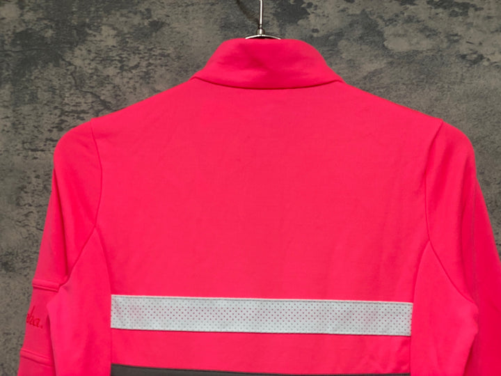 KA061 ラファ Rapha WOMEN'S LONG SLEEVE BREVET JERSEY Ⅱ 長袖 サイクルジャージ ピンク レディース XS