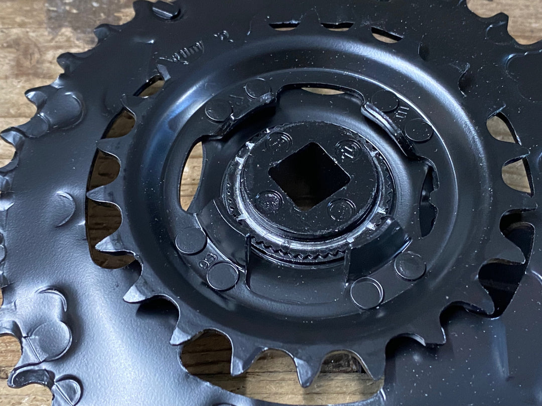 KF761 シマノ SHIMANO FC-MT101-2 クランクセット 175mm 36/22T スクエアテーパー