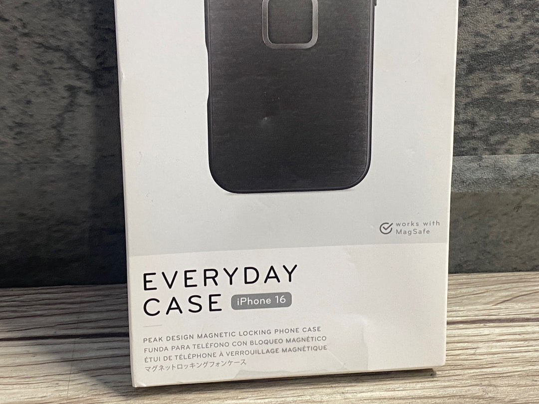 KE769 ピークデザイン PEAK DESIGN EVERYDAY LOOP CASE スマートフォンケース iPhon 16 ブラック