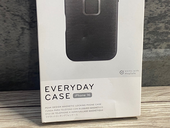 KE769 ピークデザイン PEAK DESIGN EVERYDAY LOOP CASE スマートフォンケース iPhon 16 ブラック
