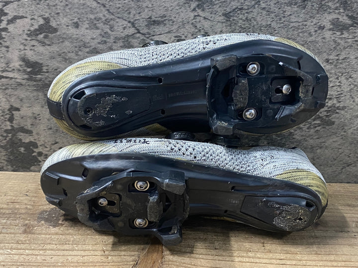 KO309 フィジーク fizik INFINITO R1 KNIT Shoes BOA ビンディングシューズ グレー ベージュ EU39