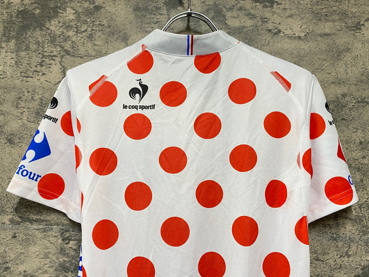 KJ964 ルコックスポルティフ le coq sportif 半袖 サイクルジャージ 白 S Le Tour de France