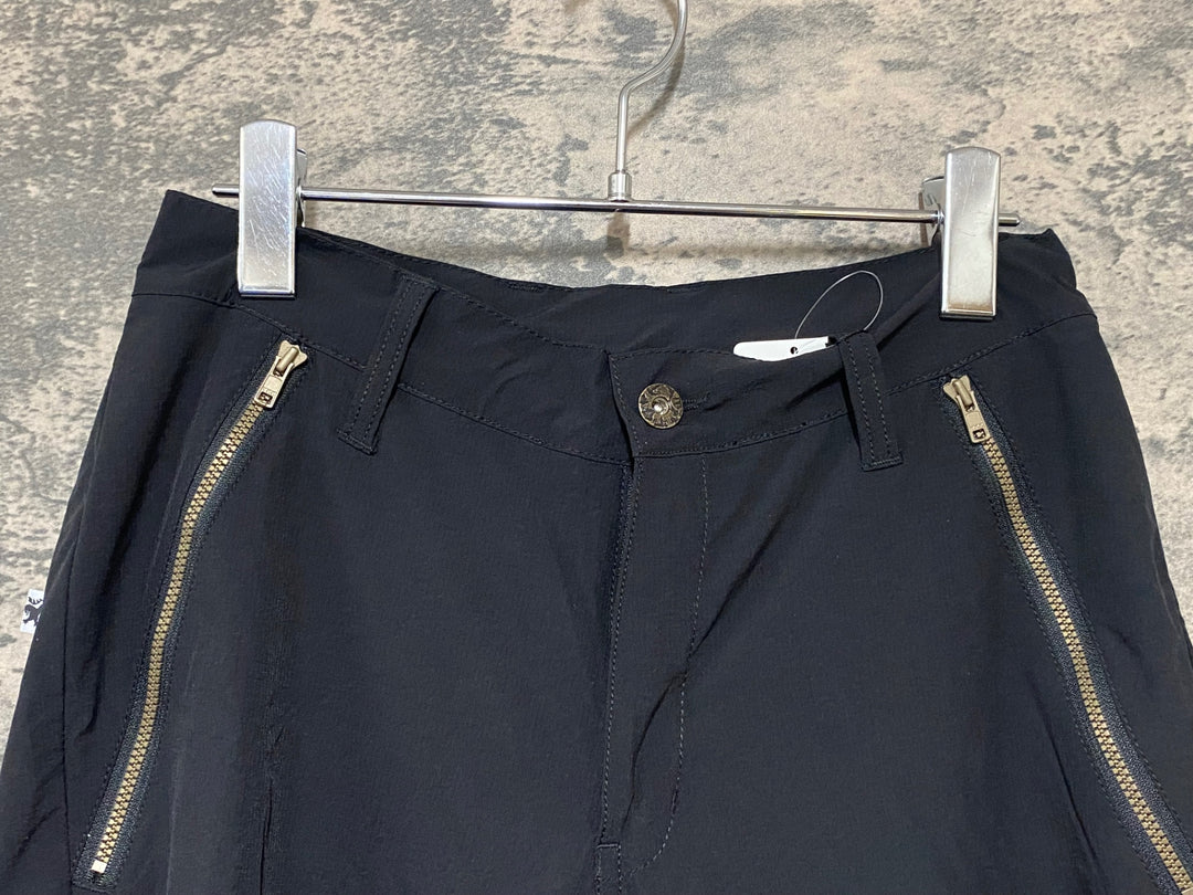 KA332 カペルミュール KAPELMUUR リップストップ 3Dクロップドパンツ 黒 S