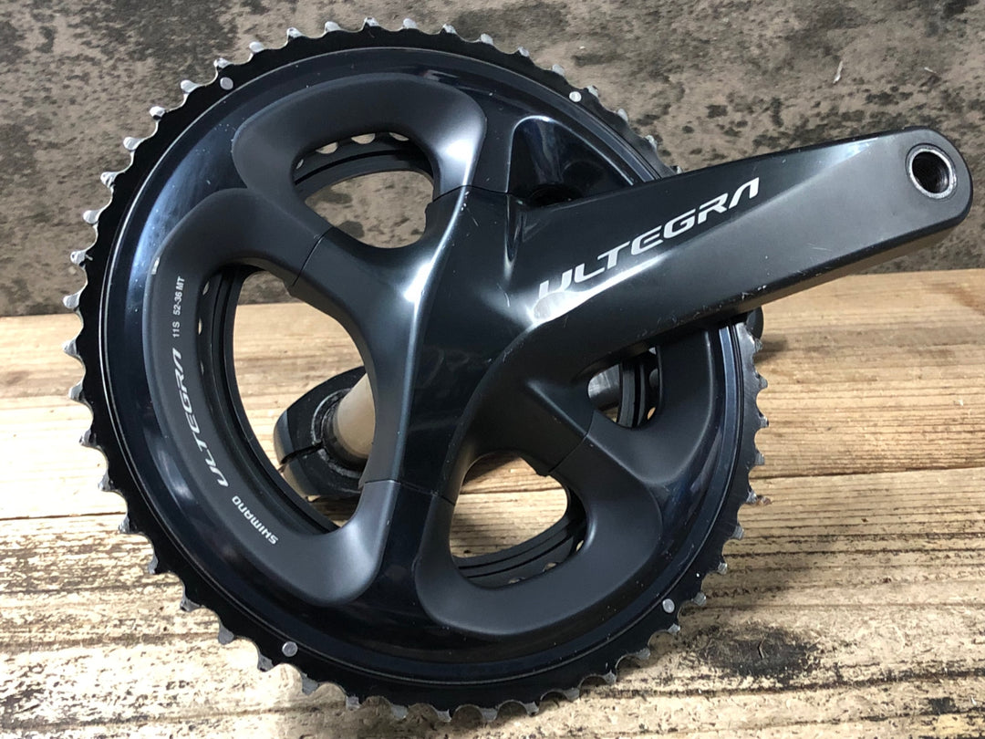 JP454 シマノ SHIMANO アルテグラ ULTEGRA FC-R8000 クランクセット 172.5mm 52/36T 11S リコール点検済み