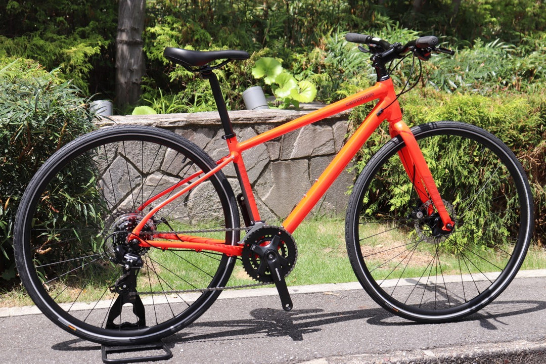 新品未使用 キャノンデール CANNONDALE クイック QUICK 5 2023年 Sサイズ シマノ ターニーMIX 7S アルミ クロスバイク 【さいたま浦和店】