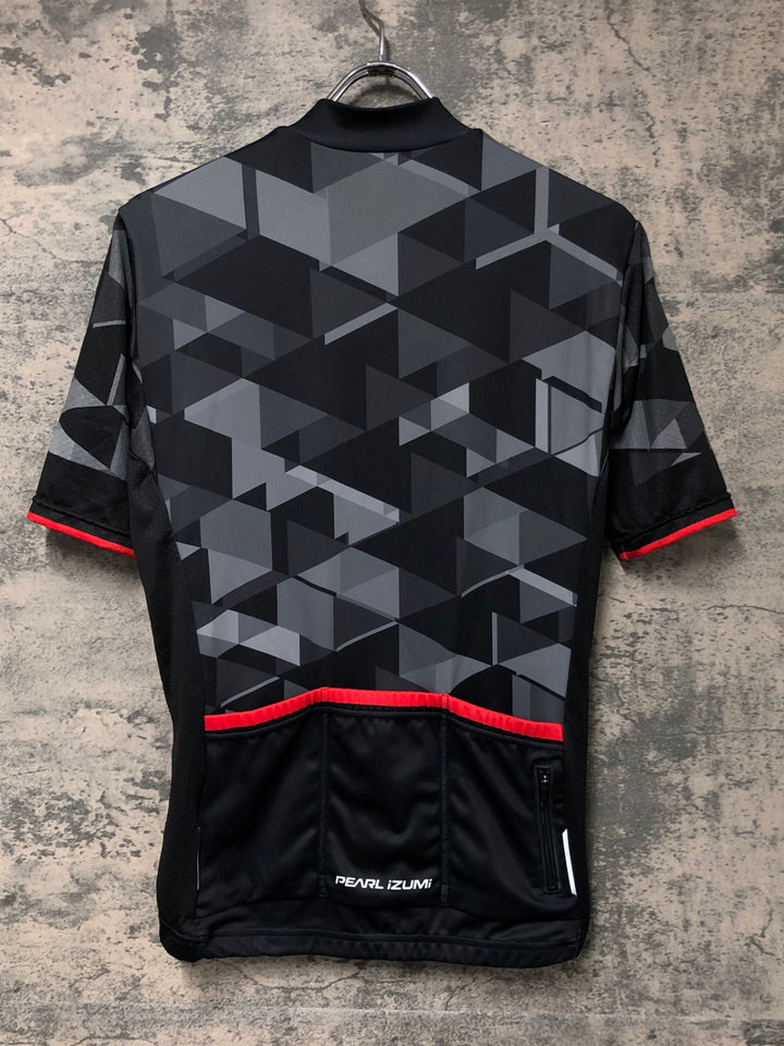 JU068 パールイズミ PEARL iZUMi 半袖 サイクルジャージ 黒 グレー L