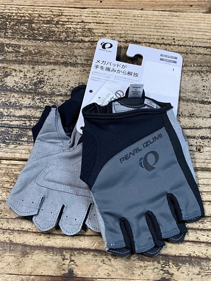 JW515 パールイズミ PEARL iZUMi 指切 グローブ 黒 M