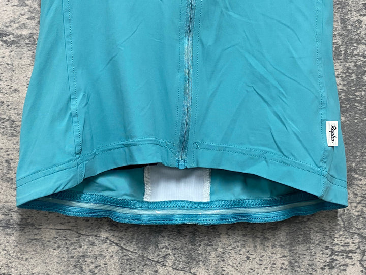 JX639 ラファ Rapha SOUPLESSE JERSEY 半袖 サイクルジャージ ターコイズ レディース S